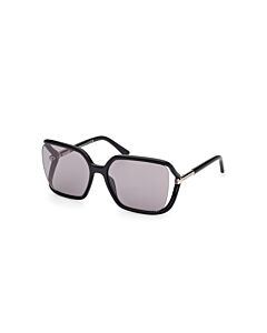 Tom Ford Solange 60 mm Shiny Black Sunglasses