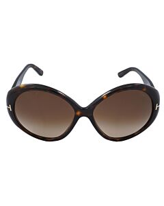 Tom Ford Terra 63 mm Havana Sunglasses