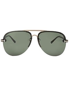 Tom Ford Terry 62 mm Transparent Champagne Sunglasses