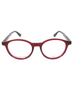 Tommy Hilfiger 49 mm Red Black Eyeglass Frames