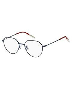 Tommy Jeans 51 mm Matte Blue Eyeglass Frames