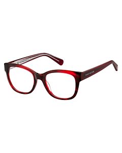 Tommy Hilfiger 51 mm Red Horn Eyeglass Frames