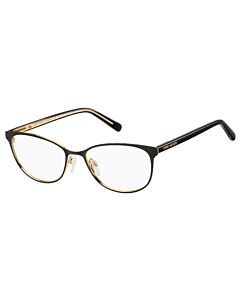 Tommy Hilfiger 53 mm Black Crystal Eyeglass Frames
