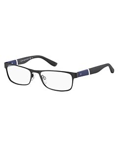 Tommy Hilfiger 53 mm Matte Black Eyeglass Frames