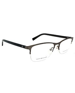 Tommy Hilfiger 53 mm Silver Tone Eyeglass Frames