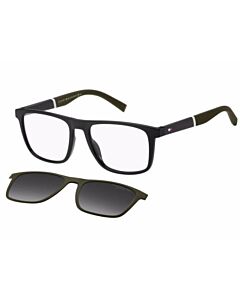 Tommy Hilfiger 54 mm Black Khaki Eyeglass Frames