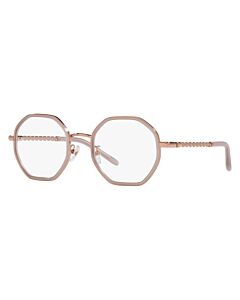 Tory Burch 49 mm Antique Blush Eyeglass Frames