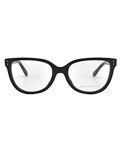 Tory Burch 53 mm Black Eyeglass Frames