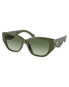 Tory Burch 53 mm Dark Green Sunglasses