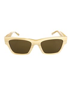 Tory Burch 53 mm Ivory Horn Sunglasses