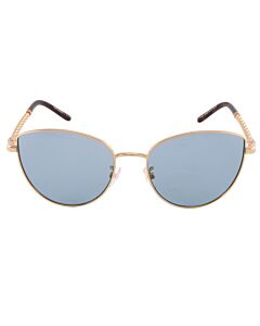 Tory Burch 56 mm Shiny Gold Sunglasses