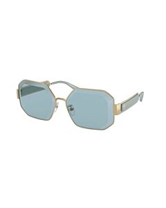 Tory Burch 60 mm Shiny Gold Sunglasses