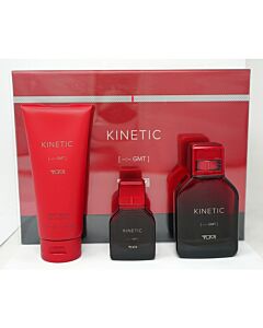 Tumi Men's Kinetic Gift Set Fragrances 850016678607