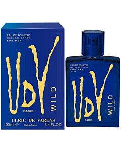 Ulric De Varens Men's UDV Wild EDT Spray 3.4 oz Fragrances 3326240049348
