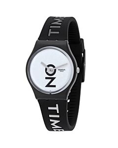 Unisex Always There Silicone White Dial Watch