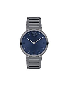 Unisex Bold Horizon Stainless Steel Blue Dial Watch