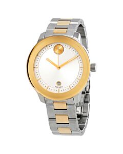 Unisex Bold Verso Stainless Steel Silver Dial Watch