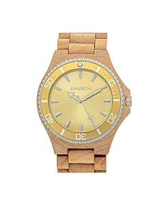 Unisex Centurion Ceramic Gold Dial Watch