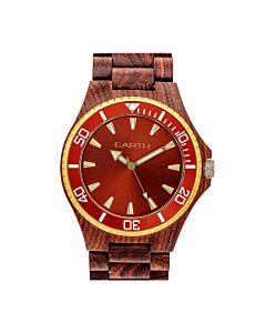 Unisex Centurion Ceramic Red Dial Watch