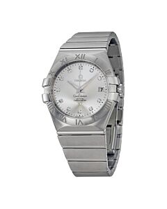 Unisex Constellation Chronometer Stainless Steel Silver Dial