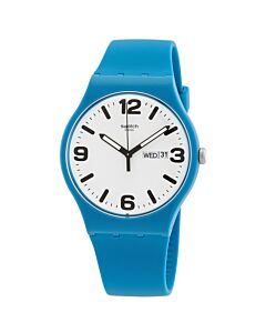 Unisex Costazzurra Silicone White Dial Watch
