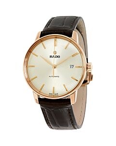 Unisex Coupole Classic Leather Champagne Dial