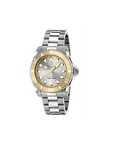 Unisex Dive Stainless Steel Silver Dial Watch