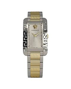 Unisex Flair Gent Stainless Steel Silver Dial Watch