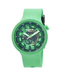 Unisex Fresh Squeeze Silicone Transparent Dial Watch