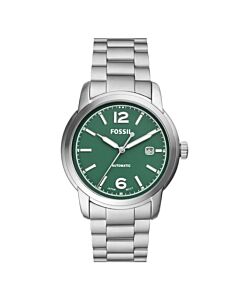 Unisex Heritage Stainless Steel Green Dial Watch