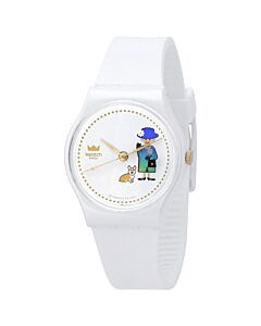 Unisex How Majestic Jubilee Silicone White Dial Watch
