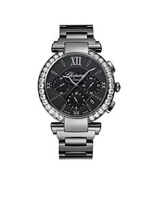 Unisex Imperiale Chronograph Ceramic Black Dial Watch