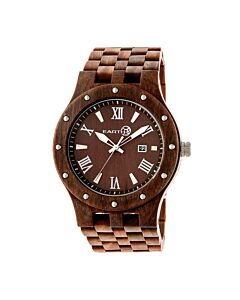 Unisex Inyo Wood Red Dial