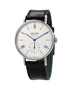 Unisex Ludwig Neomatik Chronograph Leather White Dial Watch