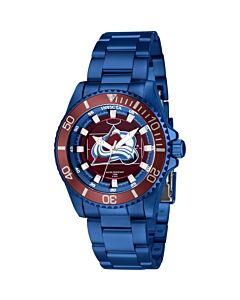 Unisex NHL Stainless Steel Blue Dial Watch