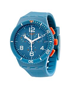 Unisex Patmos Chronograph Silicone Blue Dial Watch