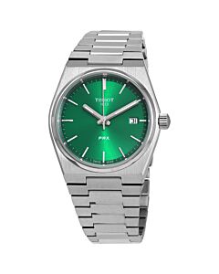 Unisex PRX Stainless Steel Green Dial Watch