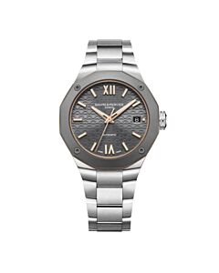 Unisex Riviera Stainless Steel Grey Dial Watch