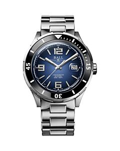 Unisex Roadmaster M Auto Stainless Steel Blue Dial Watch