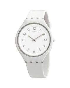 Unisex Skinsnow Silicone White Dial Watch
