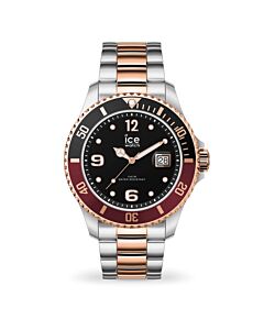 Ice-Watch-ICE-steel---Chic-silver-rose-gold---Medium---3H-016546-Unisex-Watches