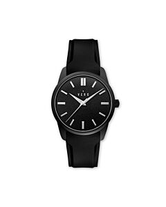 Unisex Sw-Q Sports Watch Silicone Black Dial Watch