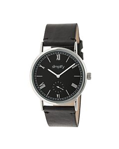 Unisex The 5100 Leather Black Dial Watch