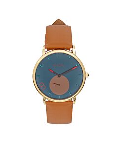 Unisex The 7200 Leather Blue Dial Watch