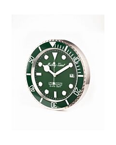Unisex Wall Clock Green Dial Watch