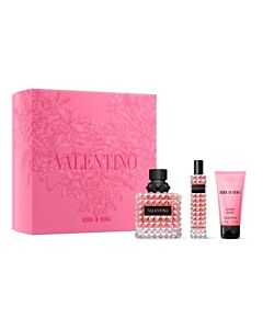 Valentino Ladies Donna Born In Roma Gift Set Fragrances 3614274162998