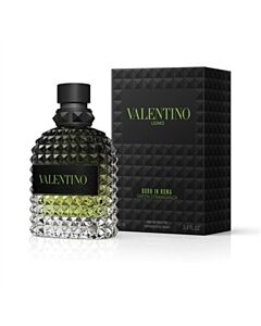 Valentino Men's Born in Roma Green Stravaganza EDT Spray 3.4 oz Fragrances 3614274024807