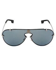Versace 43 mm Gunmetal Sunglasses