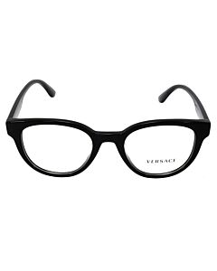 Versace 51 mm Black Eyeglass Frames