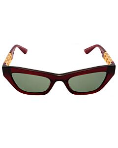 Versace 52 mm Transparent Red Sunglasses